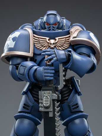 Warhammer 40K Ultramarines Intercessors 1/18 Scale Figure Gallery Image 2