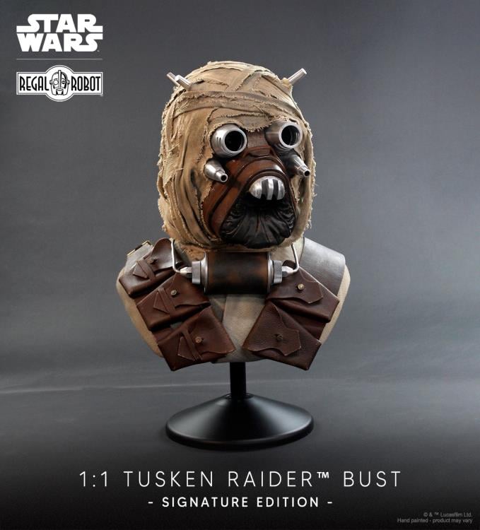 Star Wars Archive Collection Tusken Raider Life-Sized Limited Edition Bust Gallery Image 3
