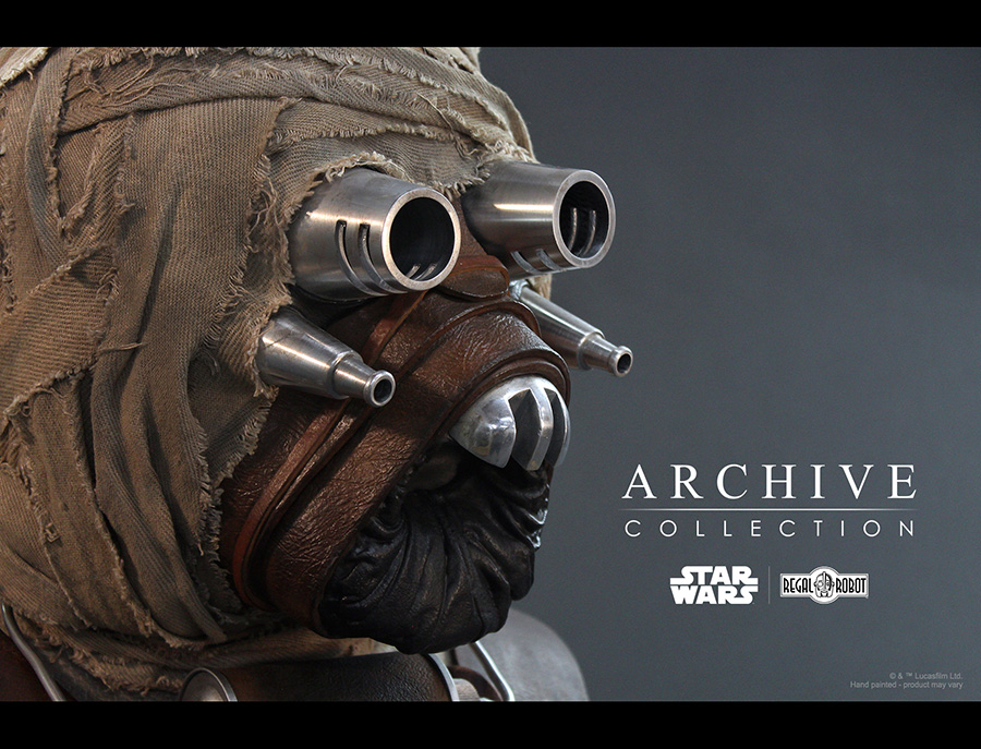 Star Wars Archive Collection Tusken Raider Life-Sized Limited Edition Bust Gallery Image 12
