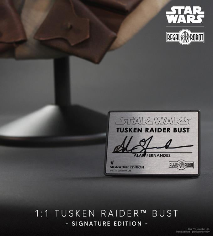 Star Wars Archive Collection Tusken Raider Life-Sized Limited Edition Bust Gallery Image 9