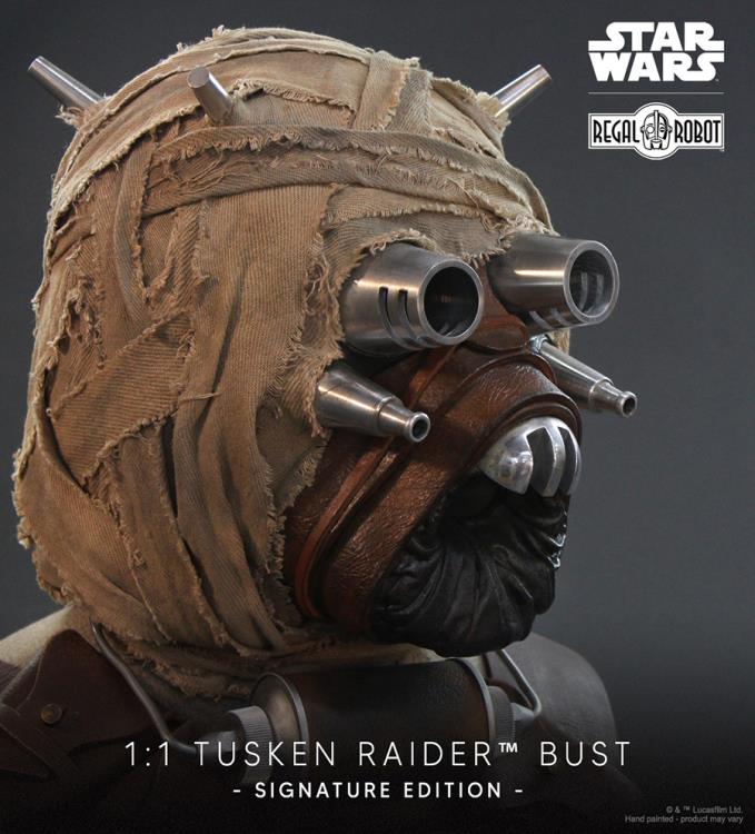 Star Wars Archive Collection Tusken Raider Life-Sized Limited Edition Bust Gallery Image 11