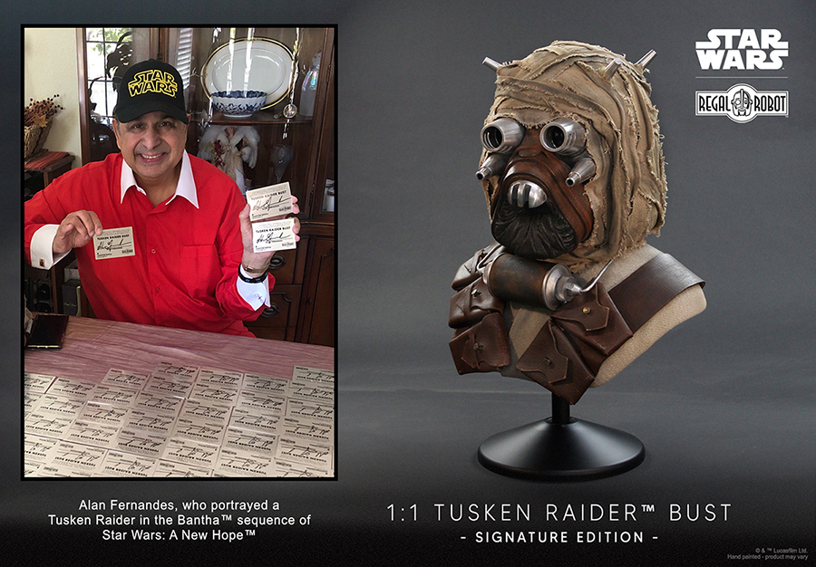 Star Wars Archive Collection Tusken Raider Life-Sized Limited Edition Bust Gallery Image 15