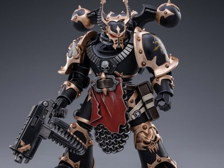 Warhammer 40K Black Legion Chaos Space Marine C 1/18 Scale Figure