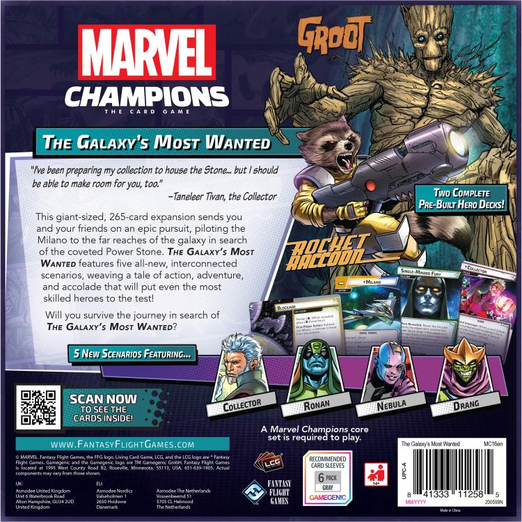 Marvel Champions: The Galaxy’s Most Wanted Expansion Gallery Image 3
