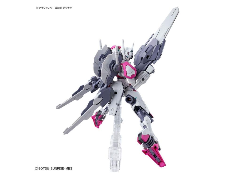 Mobile Suit Gundam: The Witch from Mercury HGTWFM Gundam Lfrith 1/144 Scale Model Kit Gallery Image 10