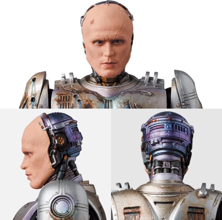 RoboCop (1987) MAFEX No.192 RoboCop (Murphy Head Damaged Ver.) Action Figure Gallery Image 15