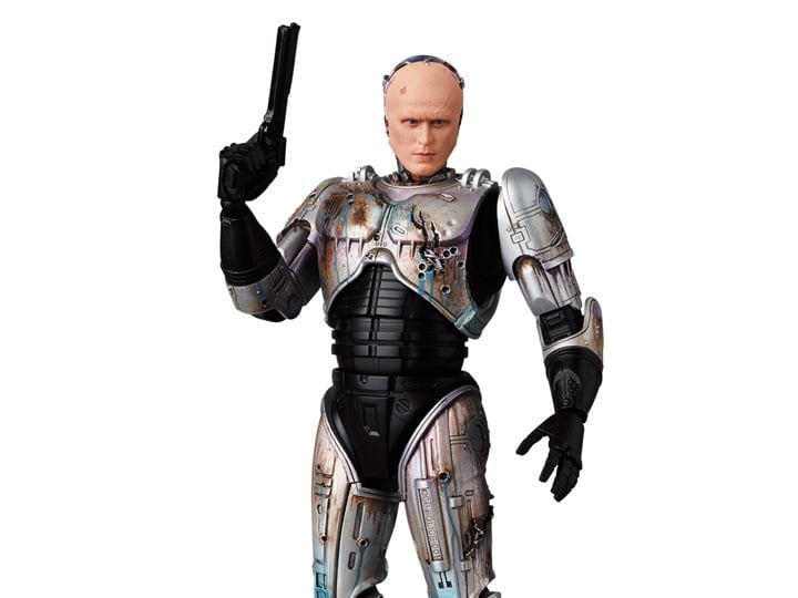 RoboCop (1987) MAFEX No.192 RoboCop (Murphy Head Damaged Ver.) Action Figure Gallery Image 1