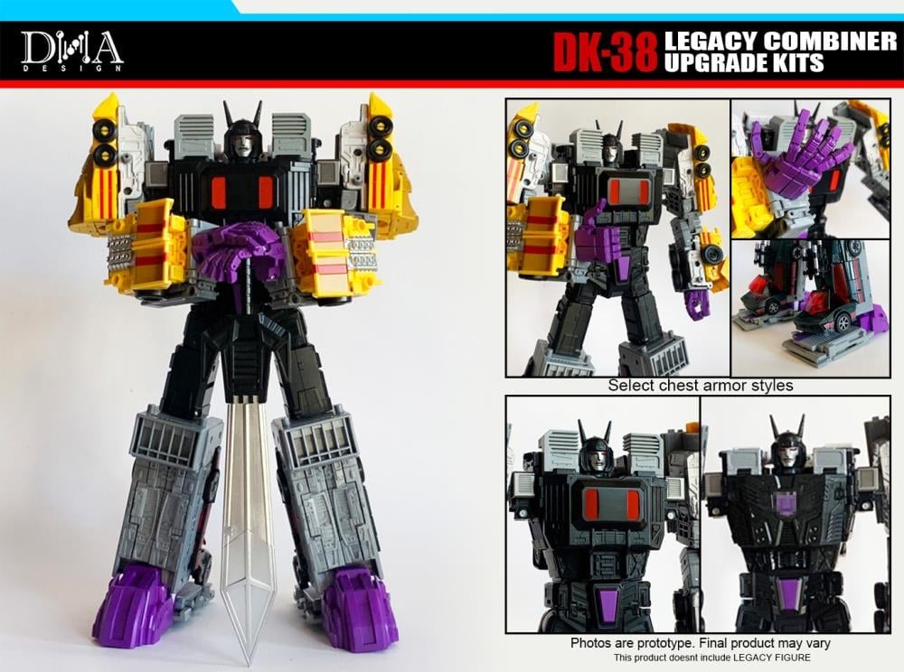 DK-38 Legacy Combiner Upgrade Kit Gallery Image 5
