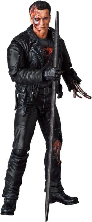 Terminator 2: Judgement Day MAFEX No.191 T-800 (Battle Damage Ver.) Action Figure Gallery Image 6