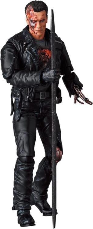 Terminator 2: Judgement Day MAFEX No.191 T-800 (Battle Damage Ver.) Action Figure Gallery Image 3