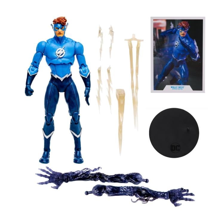 Dark Nights Death Metal: Speed Metal DC Multiverse Wally West Action Figure (Collect to Build: The Darkest Knight) Gallery Image 9