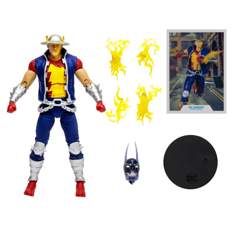Dark Nights Death Metal: Speed Metal DC Multiverse Jay Garrick Action Figure (Collect to Build: The Darkest Knight) Gallery Image 9