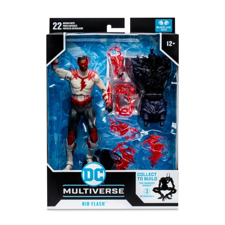 Dark Nights Death Metal: Speed Metal DC Multiverse Kid Flash Action Figure (Collect to Build: The Darkest Knight) Gallery Image 10