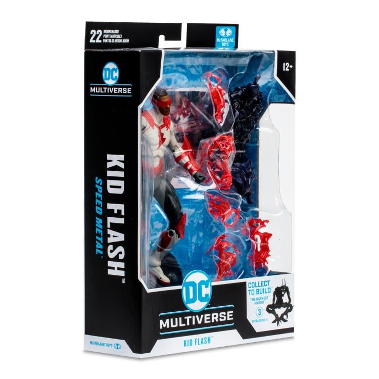 Dark Nights Death Metal: Speed Metal DC Multiverse Kid Flash Action Figure (Collect to Build: The Darkest Knight) Gallery Image 11