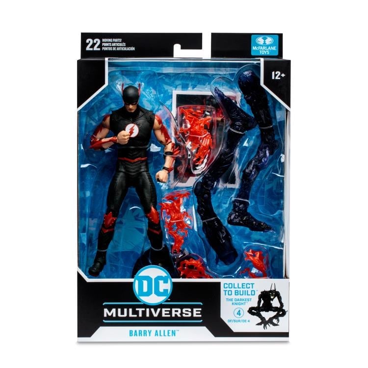 Dark Nights Death Metal: Speed Metal DC Multiverse Barry Allen Action Figure (Collect to Build: The Darkest Knight) Gallery Image 10