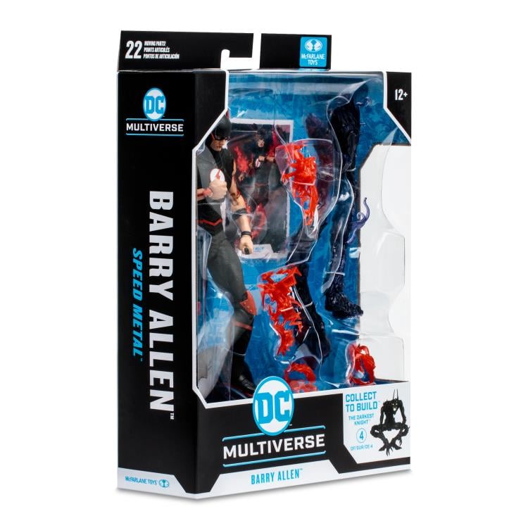 Dark Nights Death Metal: Speed Metal DC Multiverse Barry Allen Action Figure (Collect to Build: The Darkest Knight) Gallery Image 11