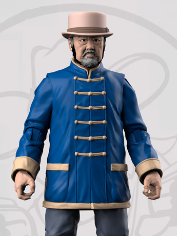 Dime Novel Legends Keone Young Mercantile Shop Owner Figure Gallery Image 2