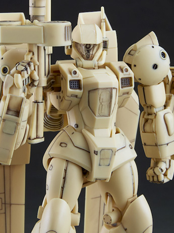 Ginga Hyouryuu Vifam Toranfam (Beige Ver.) 1/144 Scale Model Kit Gallery Image 2
