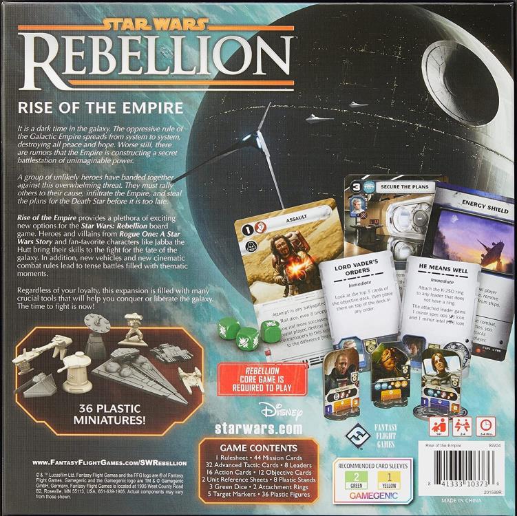 Star Wars: Rebellion Rise of The Empire Expansion Gallery Image 3