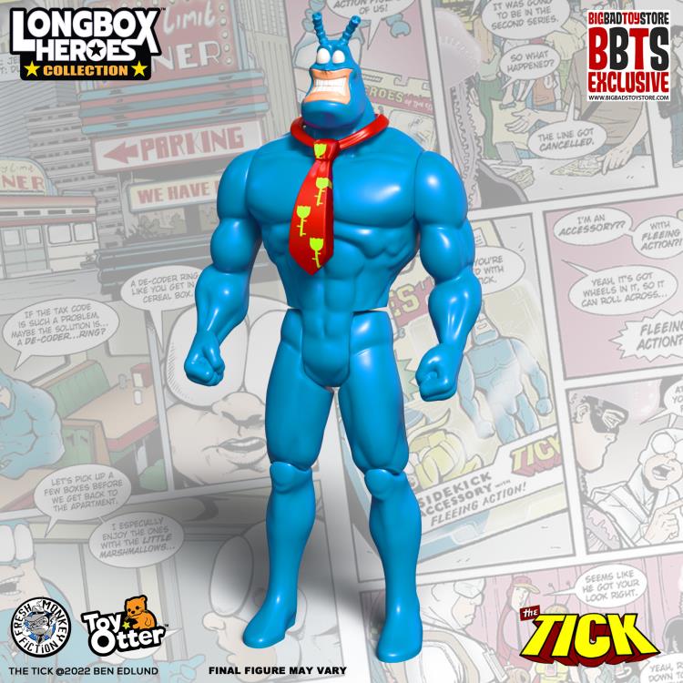 The Tick Longbox Heroes The Tick in Disguise 5" BBTS Exclusive Figure Gallery Image 3