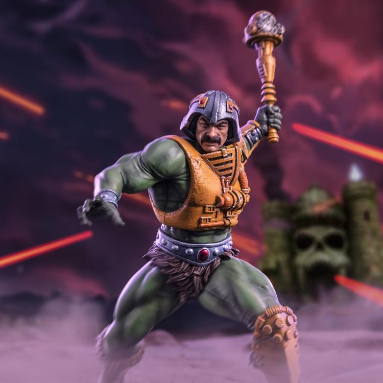 Masters of the Universe Battle Diorama Series Man-At-Arms 1/10 Art Scale Statue Gallery Image 17