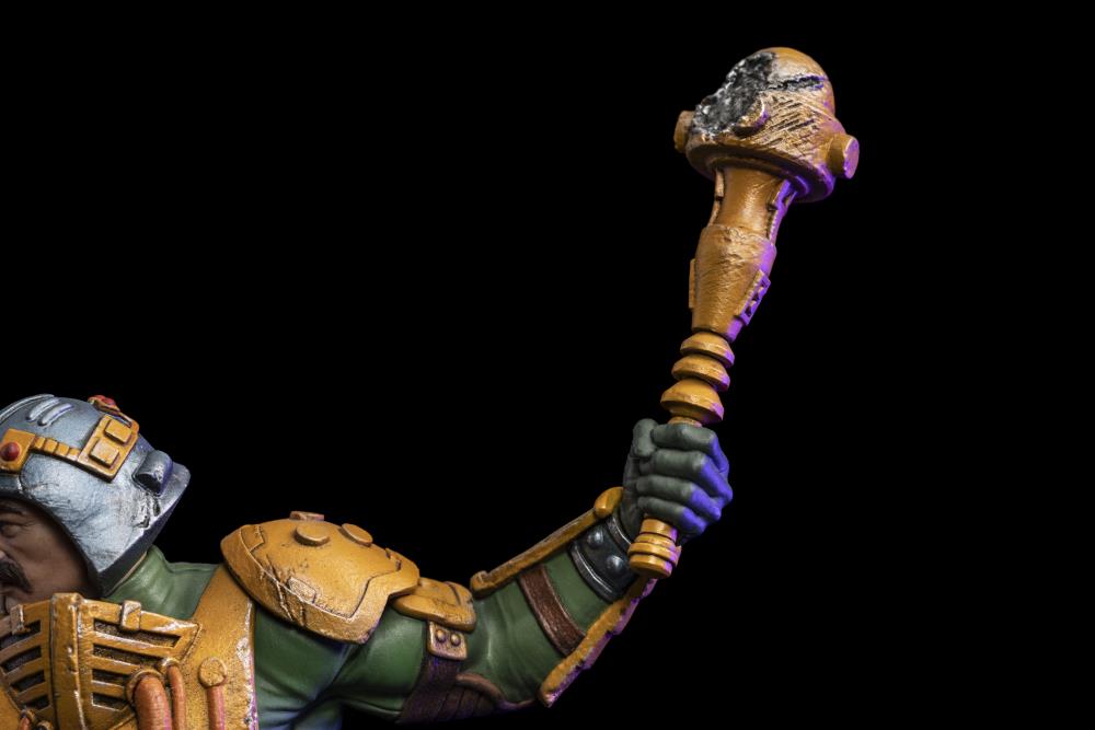 Masters of the Universe Battle Diorama Series Man-At-Arms 1/10 Art Scale Statue Gallery Image 10