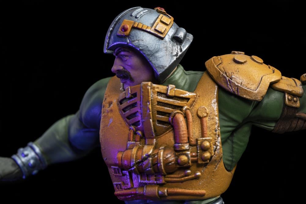 Masters of the Universe Battle Diorama Series Man-At-Arms 1/10 Art Scale Statue Gallery Image 13