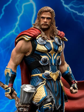 Thor: Love and Thunder Battle Diorama Series Thor 1/10 Art Scale Statue Gallery Image 2