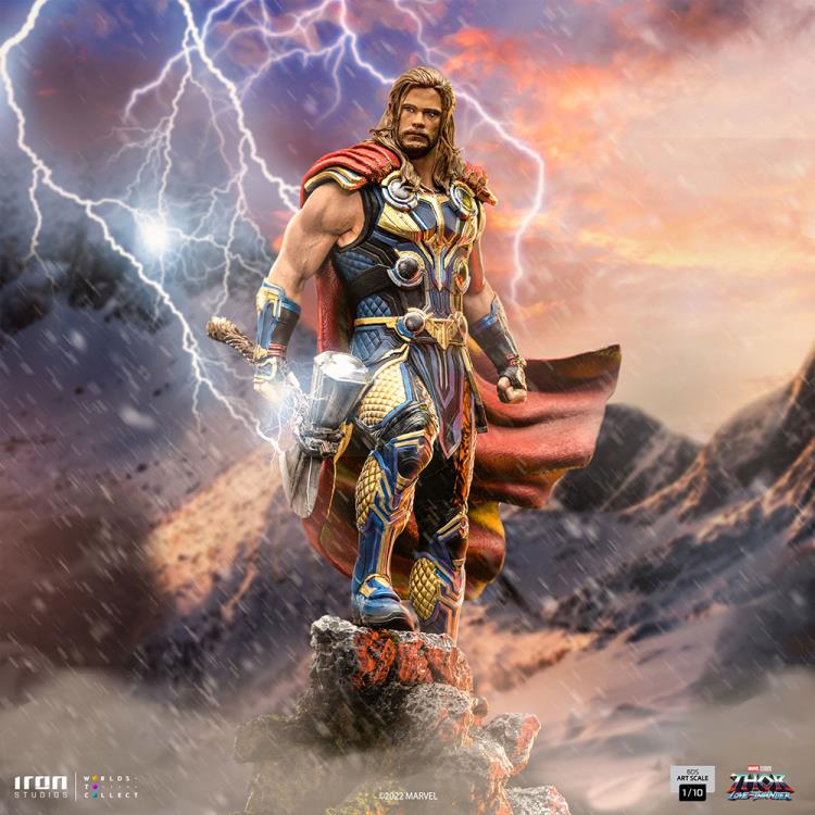 Thor: Love and Thunder Battle Diorama Series Thor 1/10 Art Scale Statue Gallery Image 13