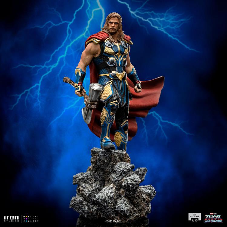 Thor: Love and Thunder Battle Diorama Series Thor 1/10 Art Scale Statue Gallery Image 3