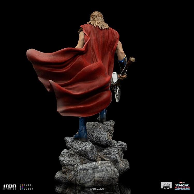 Thor: Love and Thunder Battle Diorama Series Thor 1/10 Art Scale Statue Gallery Image 6