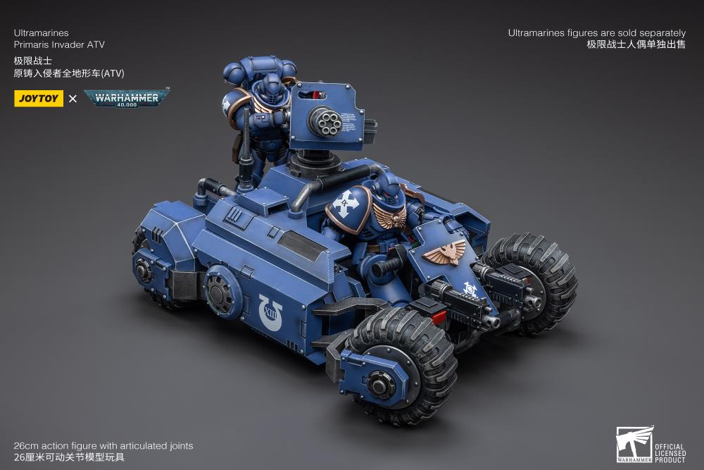Warhammer 40k Ultramarines 1/18 Scale Primaris Invader ATV Gallery Image 14