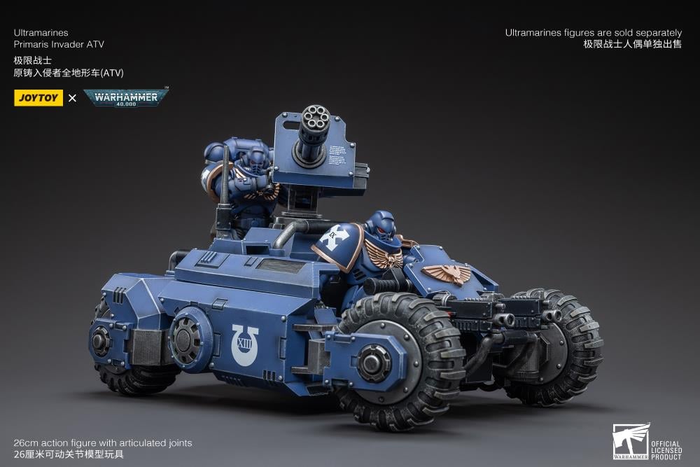 Warhammer 40k Ultramarines 1/18 Scale Primaris Invader ATV Gallery Image 15