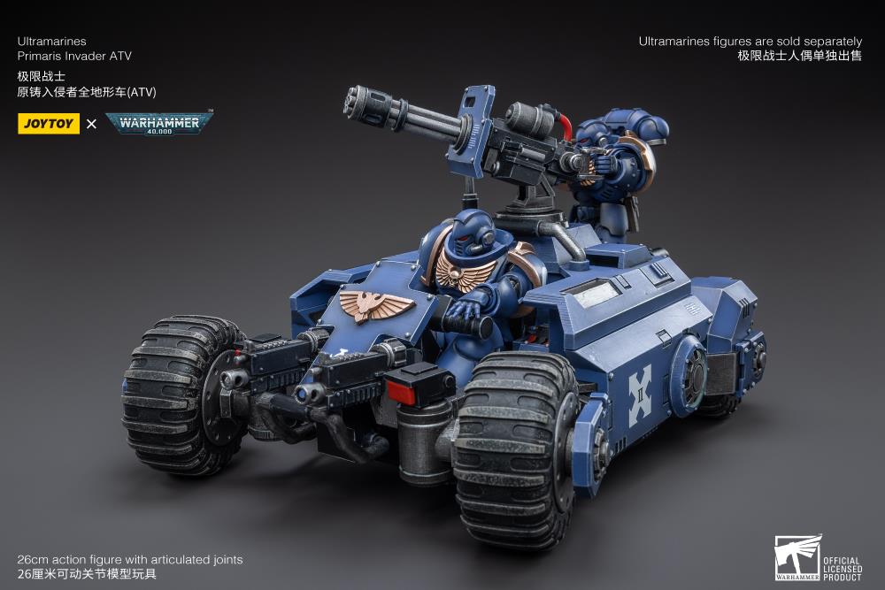 Warhammer 40k Ultramarines 1/18 Scale Primaris Invader ATV Gallery Image 16
