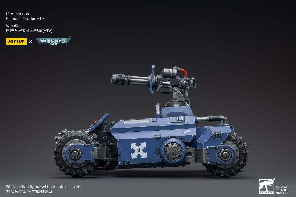 Warhammer 40k Ultramarines 1/18 Scale Primaris Invader ATV Gallery Image 7