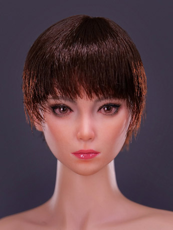 Female Head Sculpt 1/6 Scale Accessory (YMT080B) Gallery Image 2