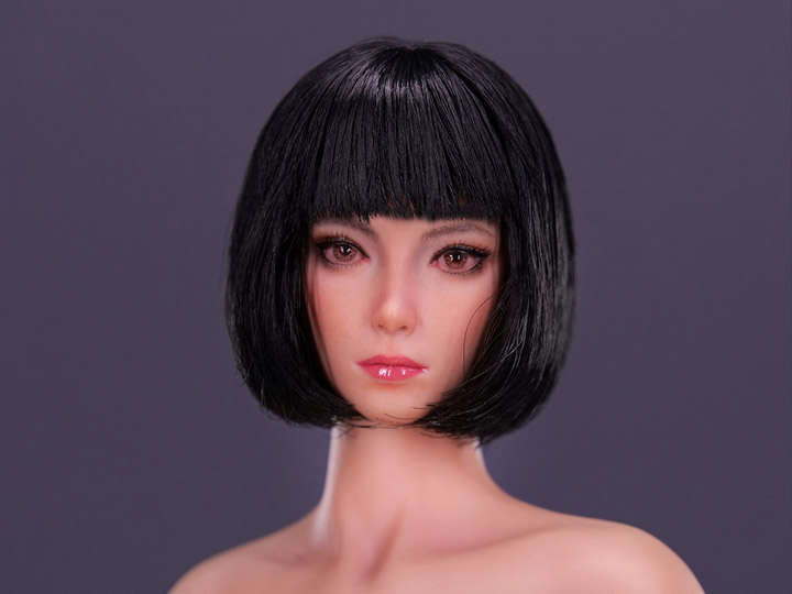 Female Head Sculpt 1/6 Scale Accessory (YMT080C) Gallery Image 1