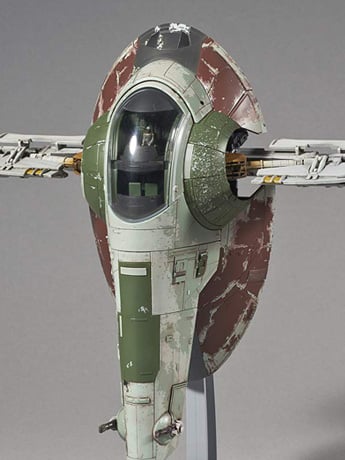 Star Wars Boba Fett's Starship 1/144 Scale Model Kit