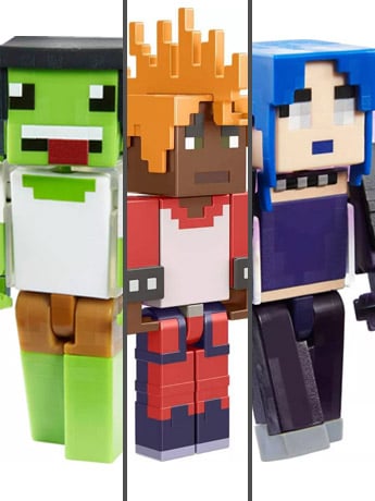 Minecraft Creator Series Set of 3 Figures Gallery Image 2
