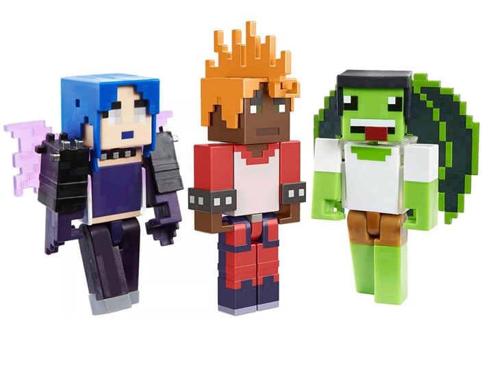 Minecraft Creator Series Set of 3 Figures Gallery Image 1