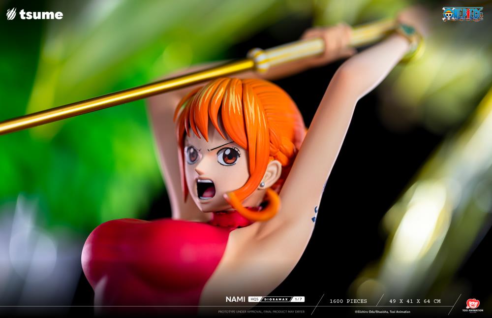 One Piece HQS Dioramax Nami 1/7 Scale Limited Edition Statue Gallery Image 20