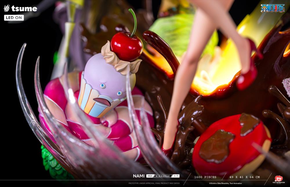 One Piece HQS Dioramax Nami 1/7 Scale Limited Edition Statue Gallery Image 28