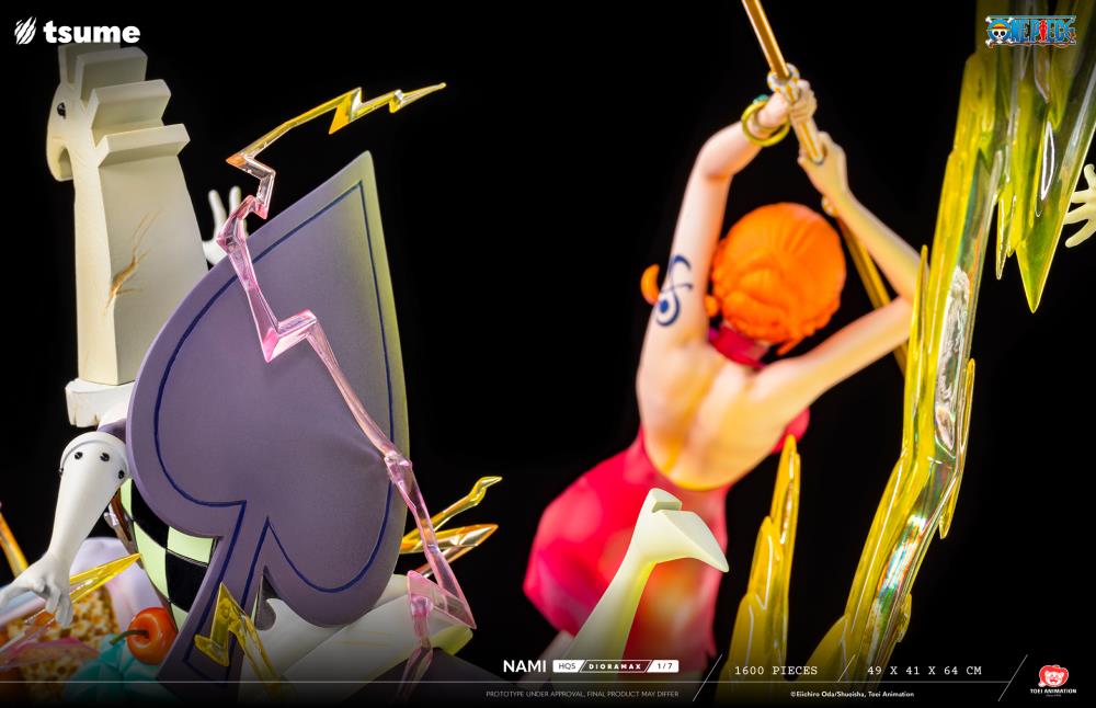 One Piece HQS Dioramax Nami 1/7 Scale Limited Edition Statue Gallery Image 22