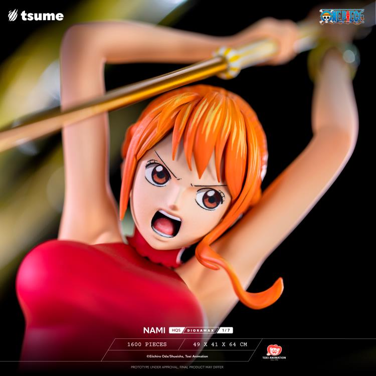One Piece HQS Dioramax Nami 1/7 Scale Limited Edition Statue Gallery Image 19