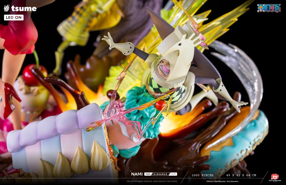 One Piece HQS Dioramax Nami 1/7 Scale Limited Edition Statue Gallery Image 26