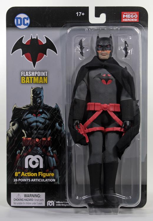 DC Heroes Flashpoint Batman 8" PX Previews Exclusive Mego Figure Gallery Image 10