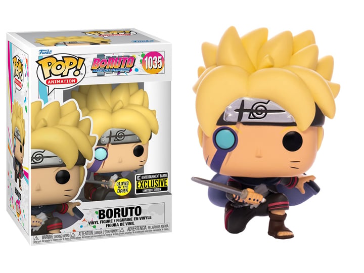 Pop! Animation: Boruto: Naruto Next Generations - Boruto with Marks (Glow-in-the-Dark Ver.) Exclusive Gallery Image 1