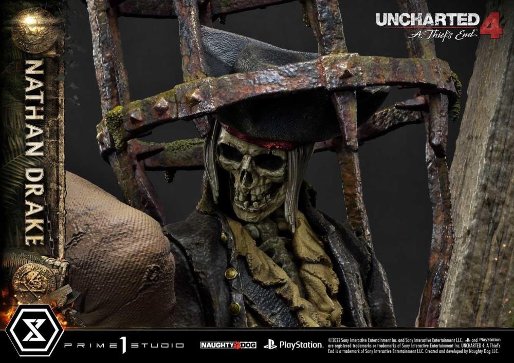 Uncharted 4: A Thief's End Ultimate Premium Masterline Nathan Drake 1/4 Scale (Deluxe Ver.) Statue with Bonus Gallery Image 26