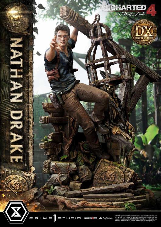 Uncharted 4: A Thief's End Ultimate Premium Masterline Nathan Drake 1/4 Scale (Deluxe Ver.) Statue with Bonus Gallery Image 16