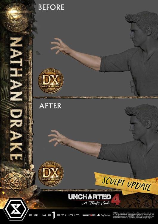 Uncharted 4: A Thief's End Ultimate Premium Masterline Nathan Drake 1/4 Scale (Deluxe Ver.) Statue with Bonus Gallery Image 31